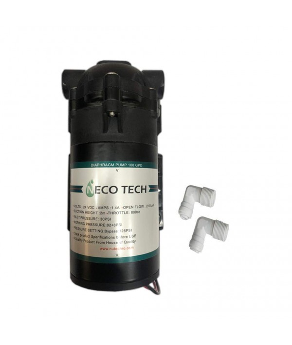 NECOTECH 100 GPD RO Booster Pump Suitable for All Types of Water PURIFIERS